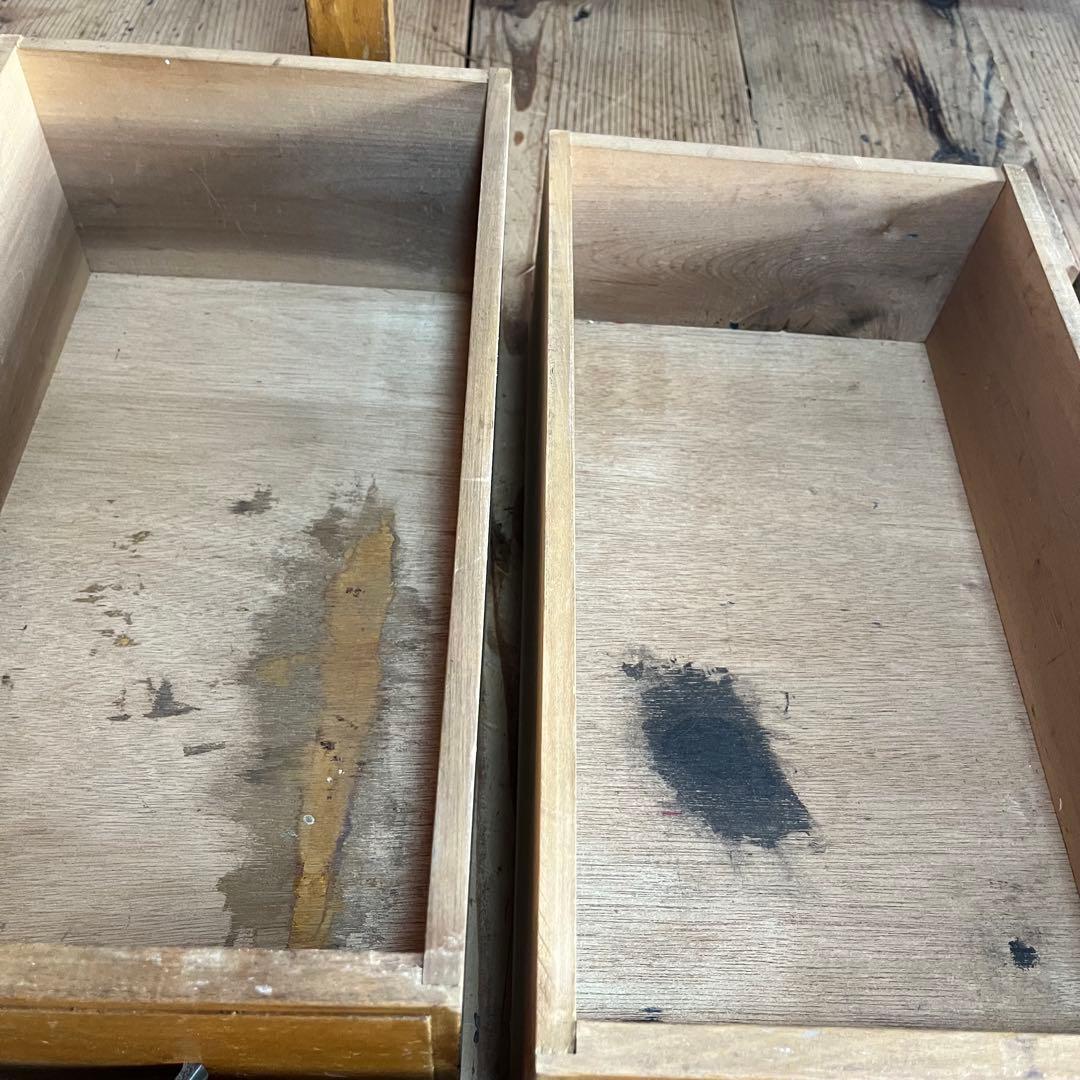 アンティーク 片袖机 デスク テーブル モダン レトロ 《送料込み》