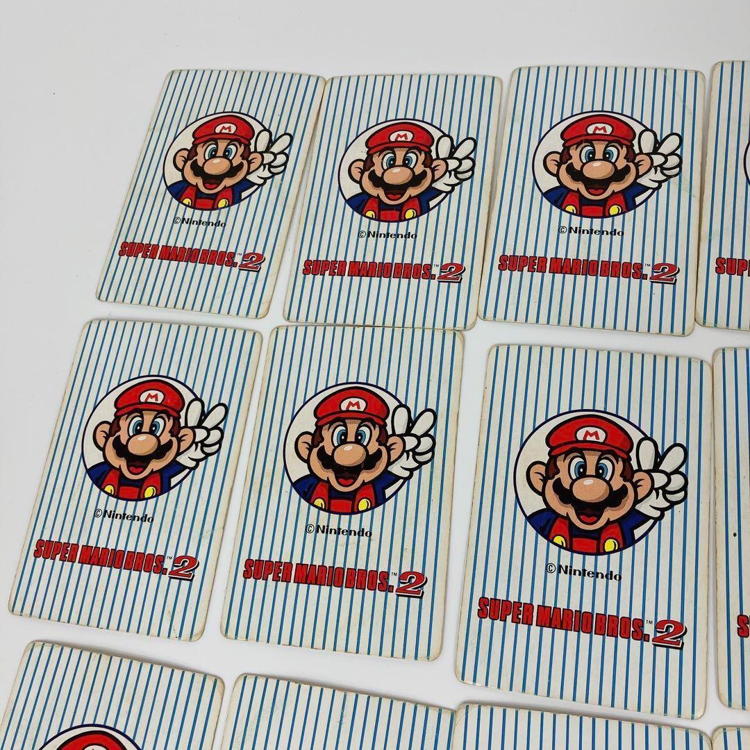 スーパーマリオブラザーズ2 トランプ 任天堂 80年代 ファミリー