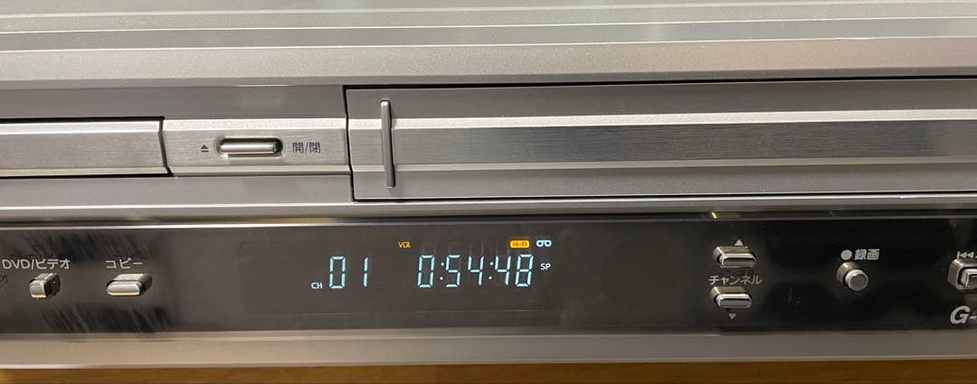 LG DVCR-2002 DVDプレーヤー一体型VHSビデオデッキ メンテ済み - メルカリ