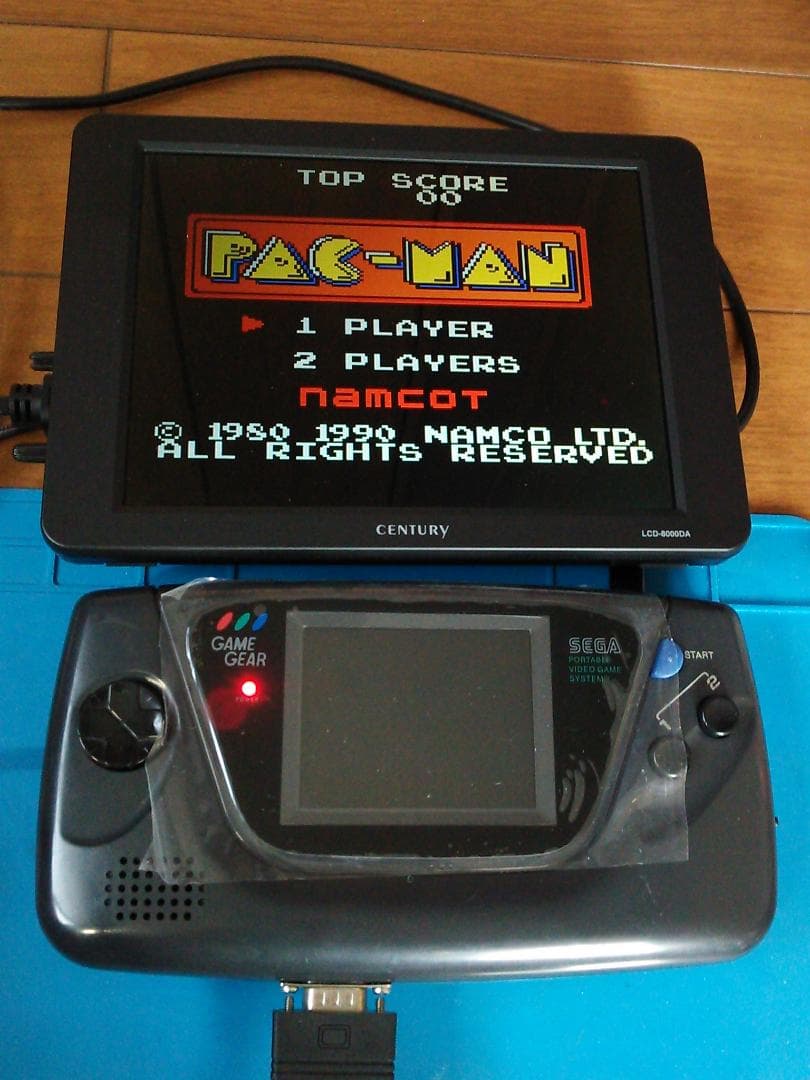 管ZGG139）ゲームギア本体(IPS液晶化、USB給電化、VGA出力化) - メルカリ