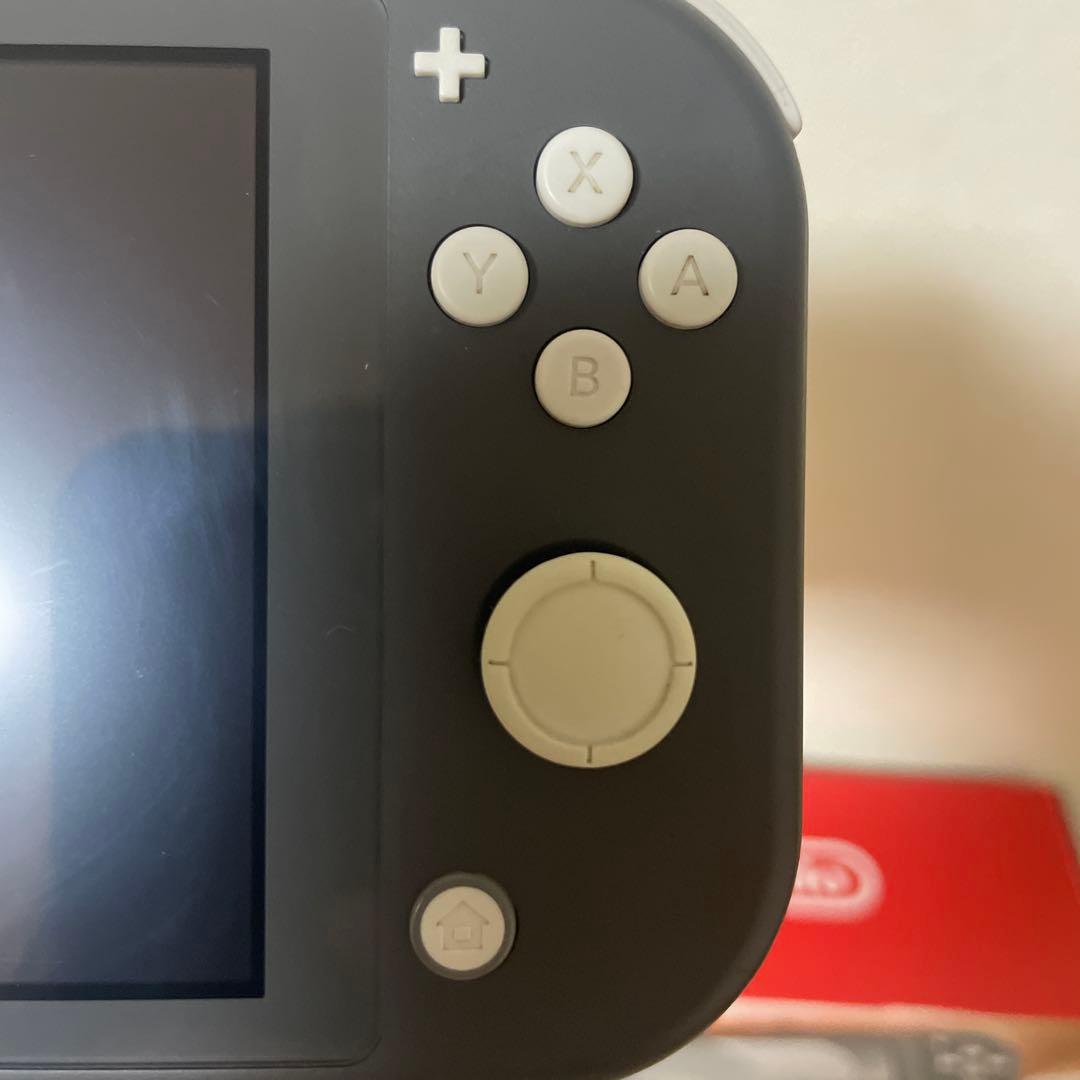 Nintendo Switch Lite グレー 本体 ジャンク品 - メルカリ
