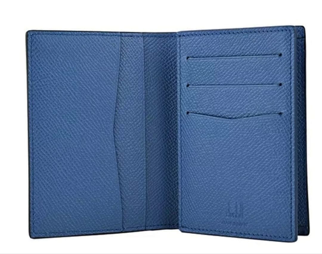 ダンヒル カドガン ネイビー レザー カードケース 名刺入れ ダンヒル