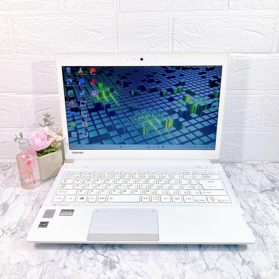 東芝】R734 高性能i7 新品SSD256GB 8GB 白 ノートPC