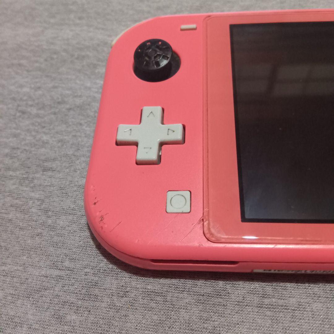 Nintendo Switch Lite ピンク 動作確認済み 外装ダメージ大の通販はau
