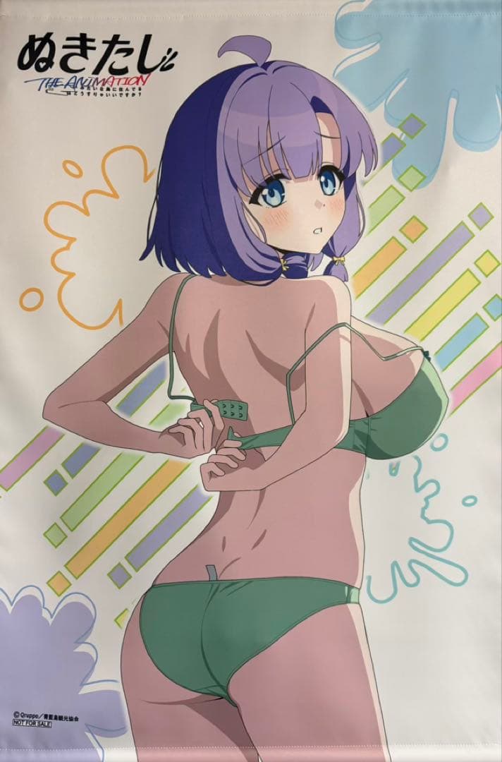 ぬきたし THE ANIMATION ゲーマーズ全巻購入特典 タペストリー - メルカリ