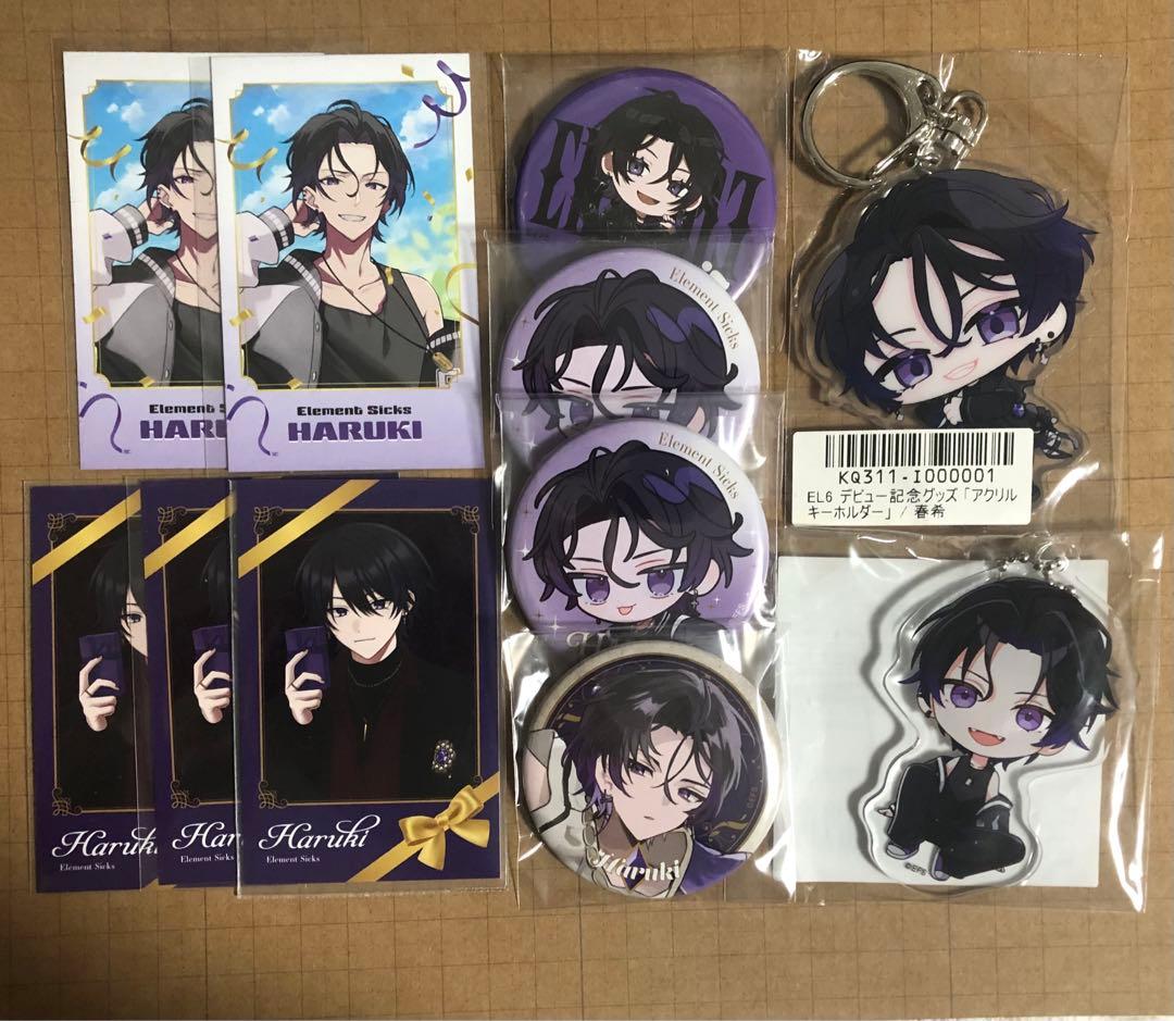 Element Sicks EL6 春希 アクキー、トレカ、缶バッジ - メルカリ