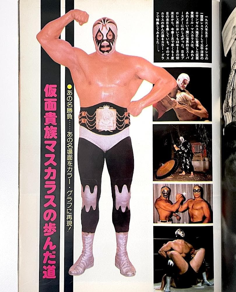 絶版本 ミル・マスカラス その華麗なる世界 PART2 ゴング6月増刊号