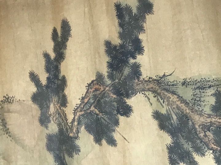 中国明時代戴進捲り 肉筆保証 中国明時代保証 - メルカリ