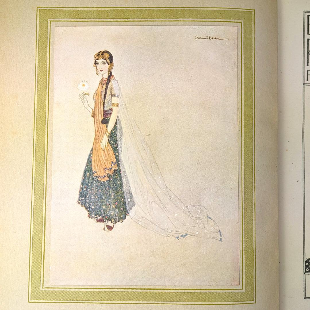 1915初版☆エドマンド・デュラックPicture-Book赤十字イラスト20枚