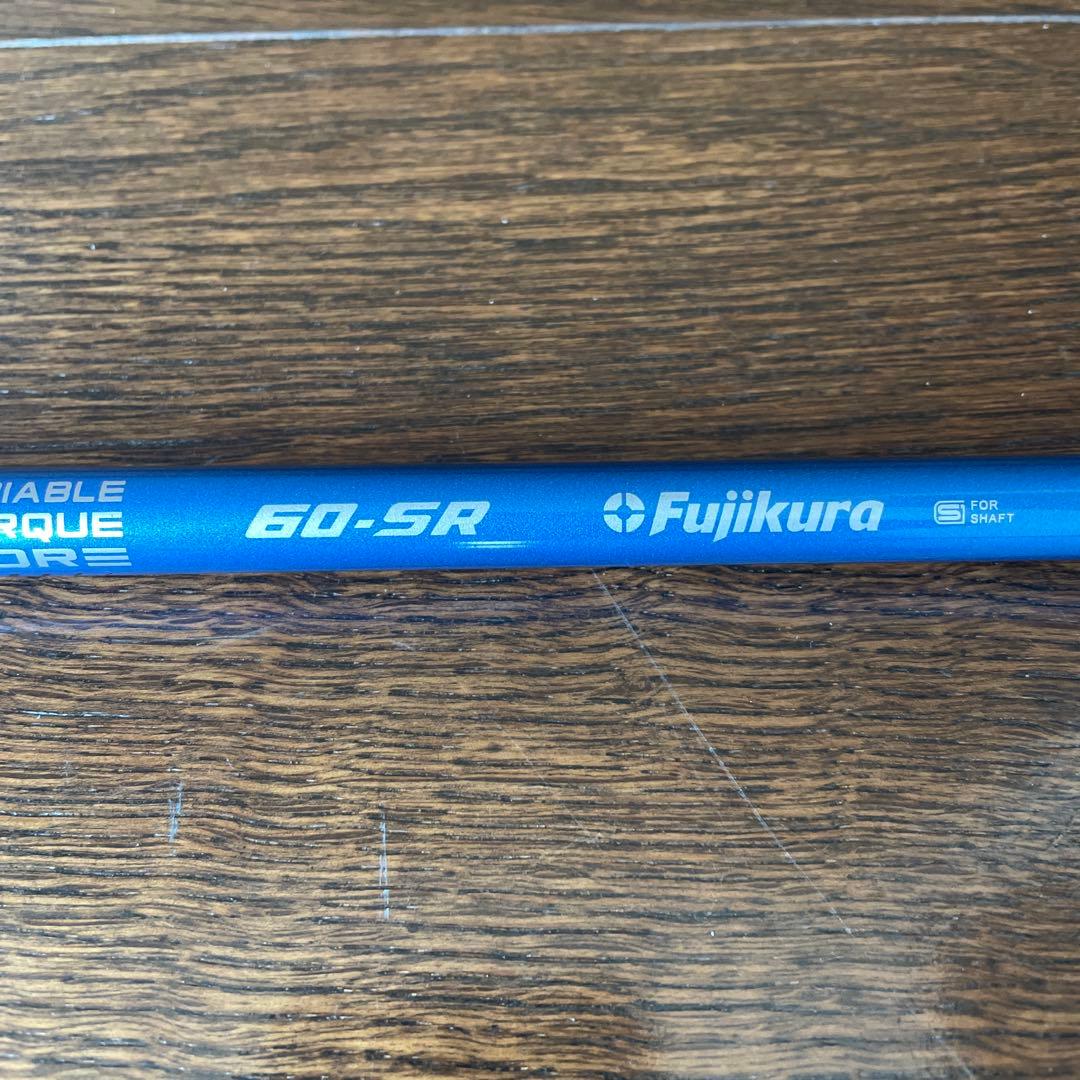 希少】ブリヂストンドライバースリーブ付きフジクラスピーダーNXブルー