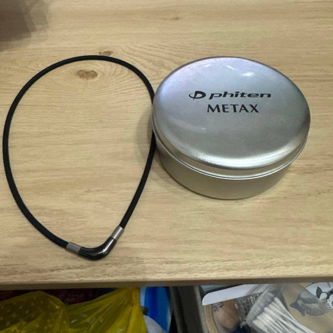 ファイテン　RAKUWA ネックレスチョッパーメタックス50㎝ dショッピング |ファイテン RAKUWAネックレス メタックス チョッパー