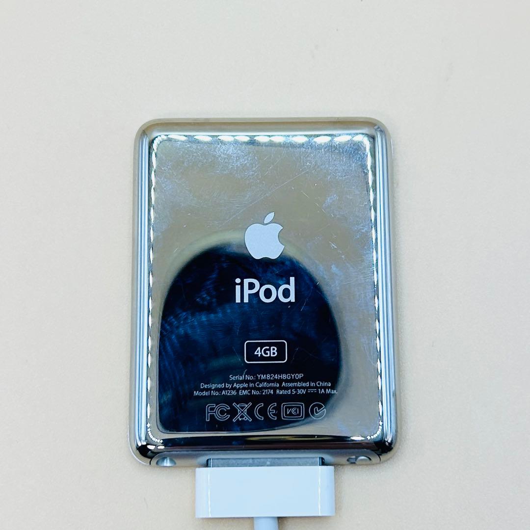 ジャンク品】iPod nano 第3世代 A1236 シルバー 4GB - メルカリ