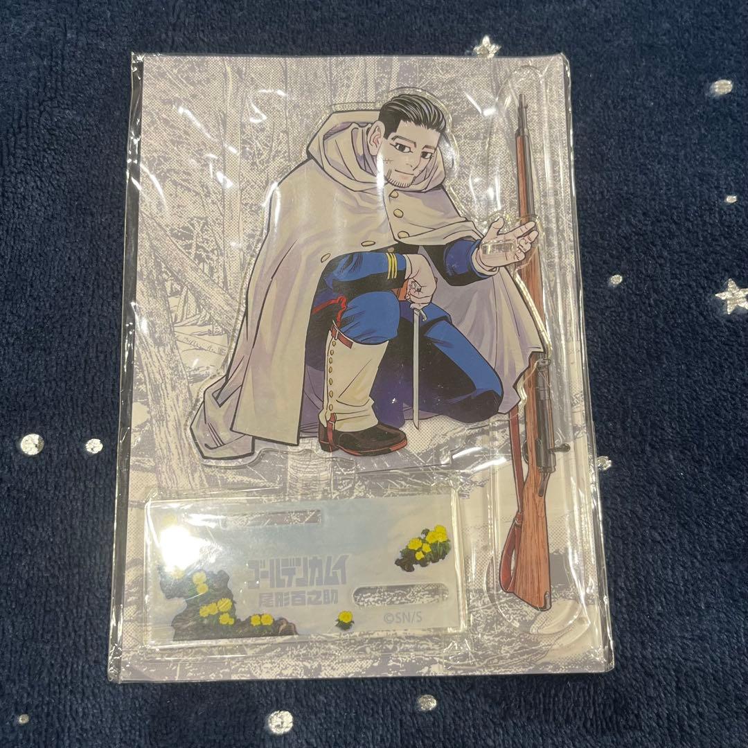 【ゴールデンカムイ展】アクリルスタンド&ペーパーナイフ 尾形百之助 福寿草 ゴールデンカムイ展 アクリルスタンド&ペーパーナイフ 尾形 百之助