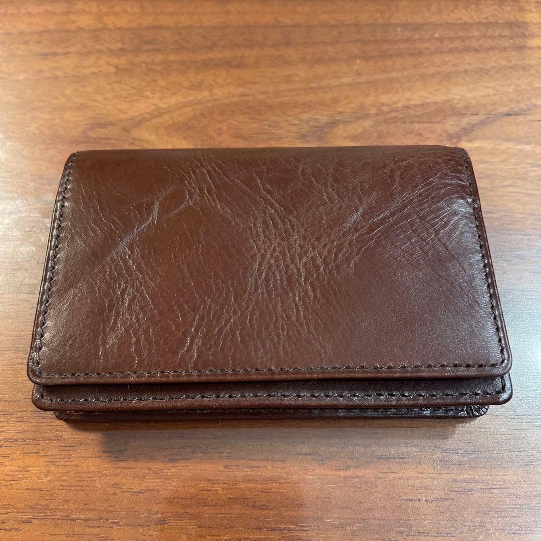 Paul Smith ブラウン名刺入れ - メルカリ
