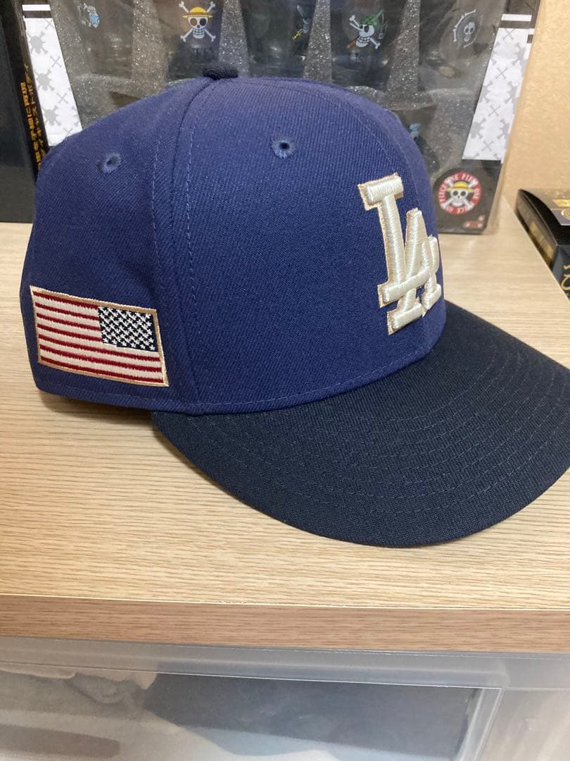 ニューエラロサンゼルス・ドジャース キャップ 7 1/4 - メルカリ