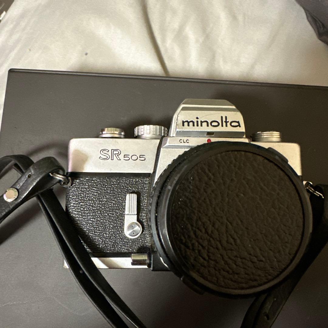 Minolta SR505 フィルムカメラ 55mmレンズ付き - メルカリ