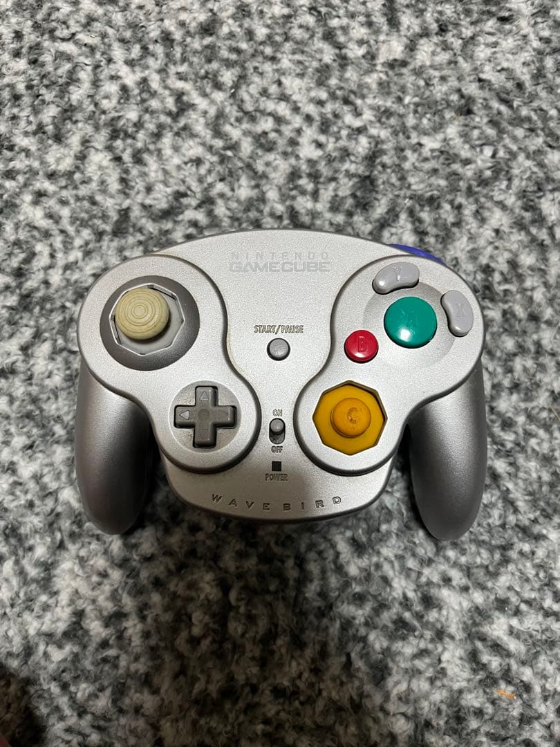 ウェーブバード WaveBird ワイヤレスコントローラーシルバー - メルカリ