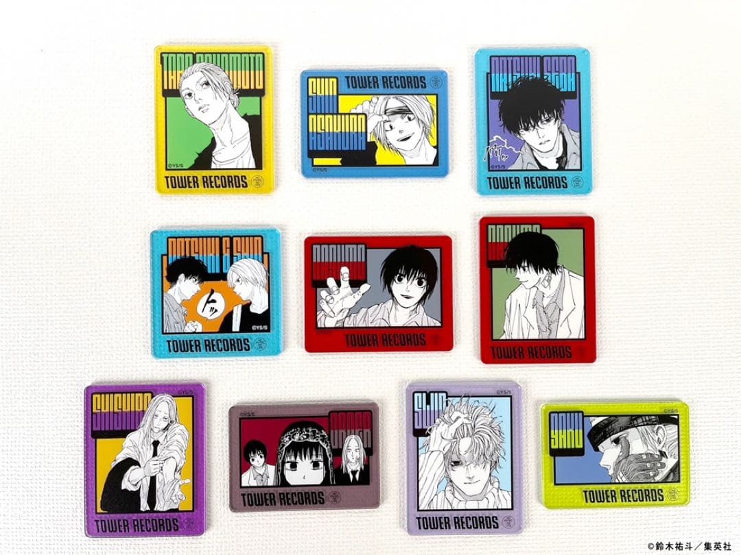 サカモトデイズ タワレコカフェ 缶バ フォトカ トレカ ミニフォト