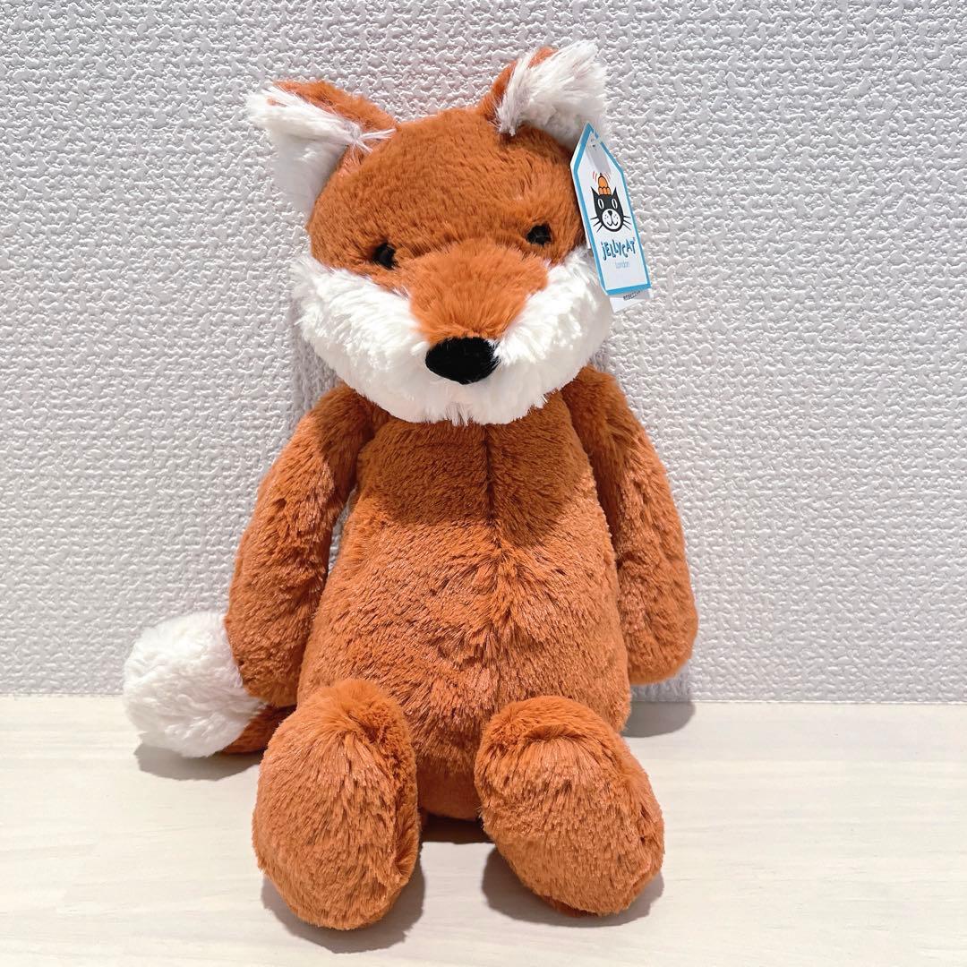 Mキツネ ぬいぐるみ きつね Jellycat ジェリーキャット - メルカリ
