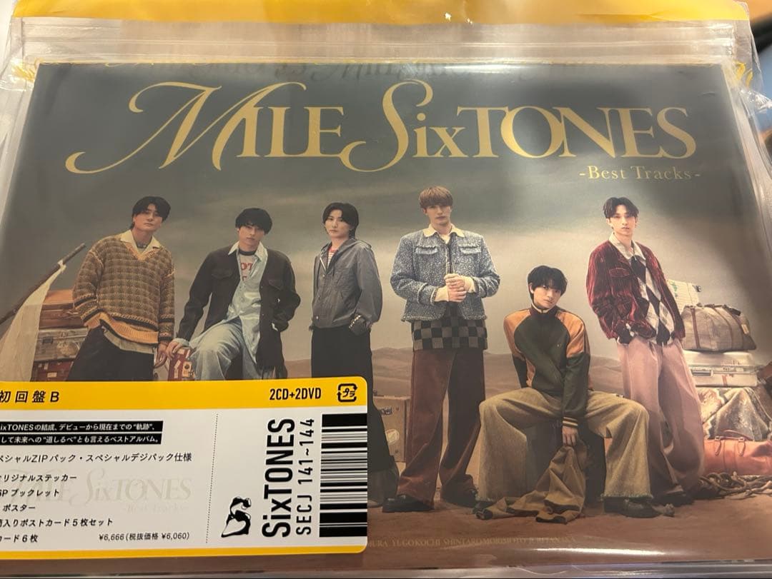 MILESixTONES 初回盤B DVD 購入者特典なし - メルカリ