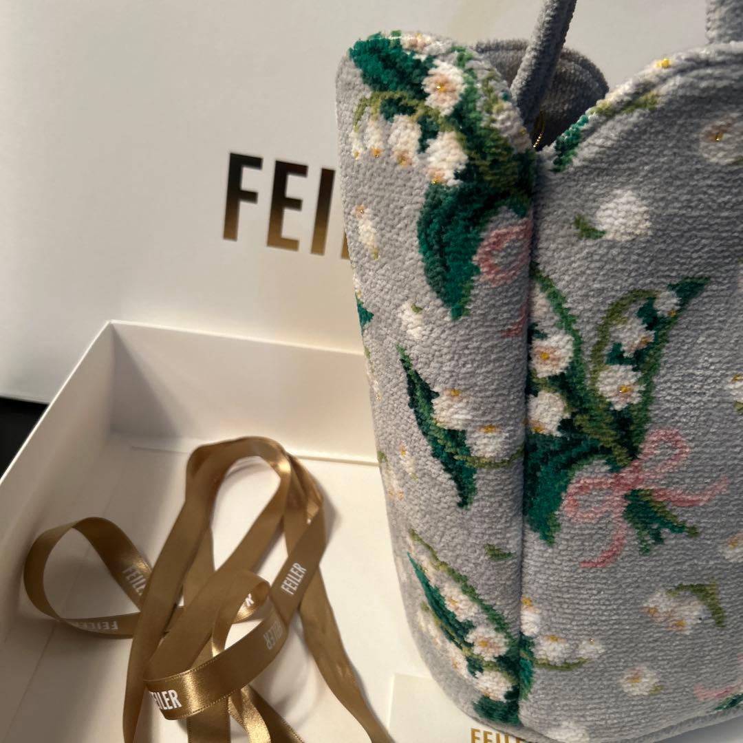 新品未使用 タグ付き フェイラー ピュールミュゲ トートバッグ - メルカリ