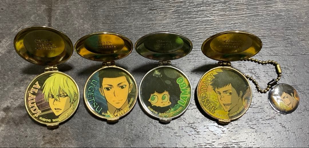 家庭教師ヒットマンREBORN! ボンゴレ懐中時計風マスコット 4点セット