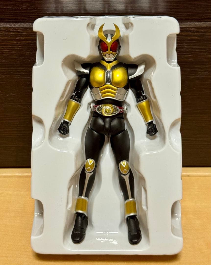 中古 S.H.Figuarts 真骨彫製法 仮面ライダーアギト グランドフォーム