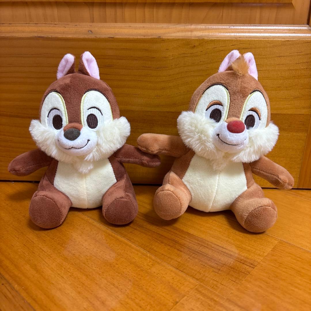 チップとデール ぬいぐるみ 2体セット - メルカリ