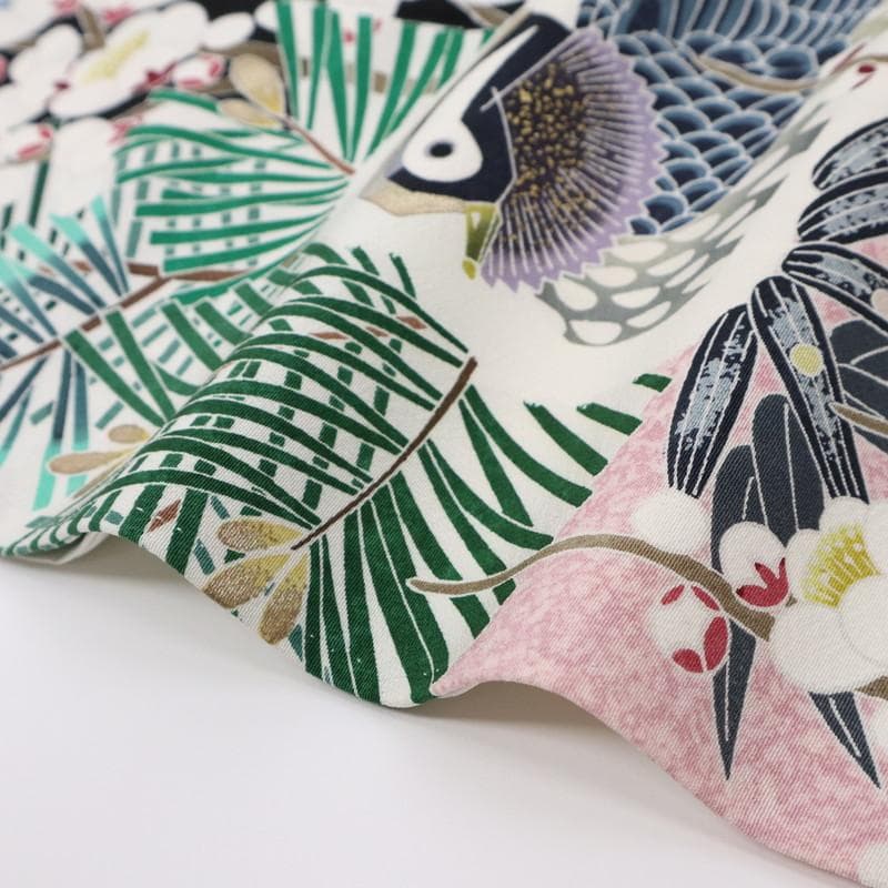 《ひろ★裄直し＋紋の入れ替＋黒留袖羽田登喜男松竹梅におしどりDB12-1》