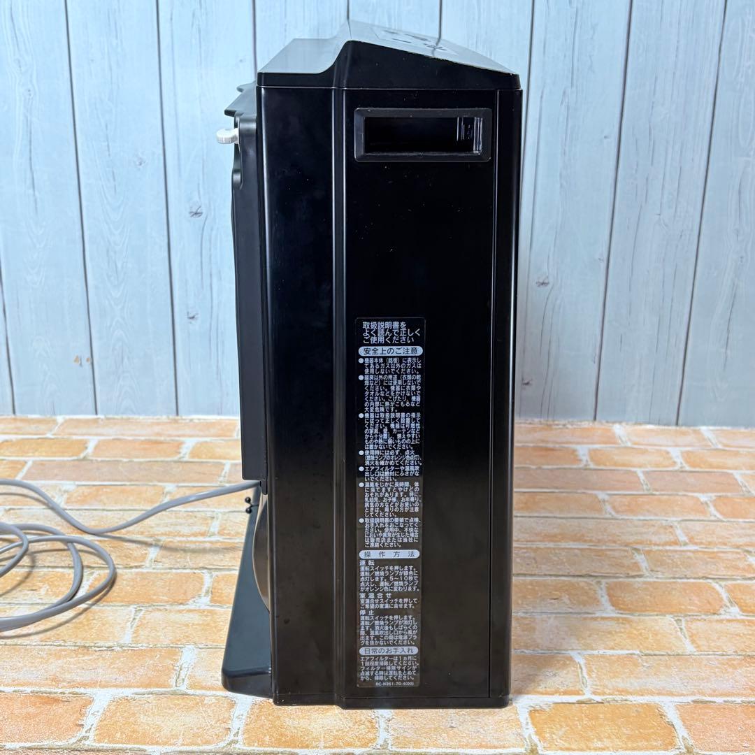 リンナイ RC-U5801E ガスファンヒーター 都市ガス ブラック - メルカリ