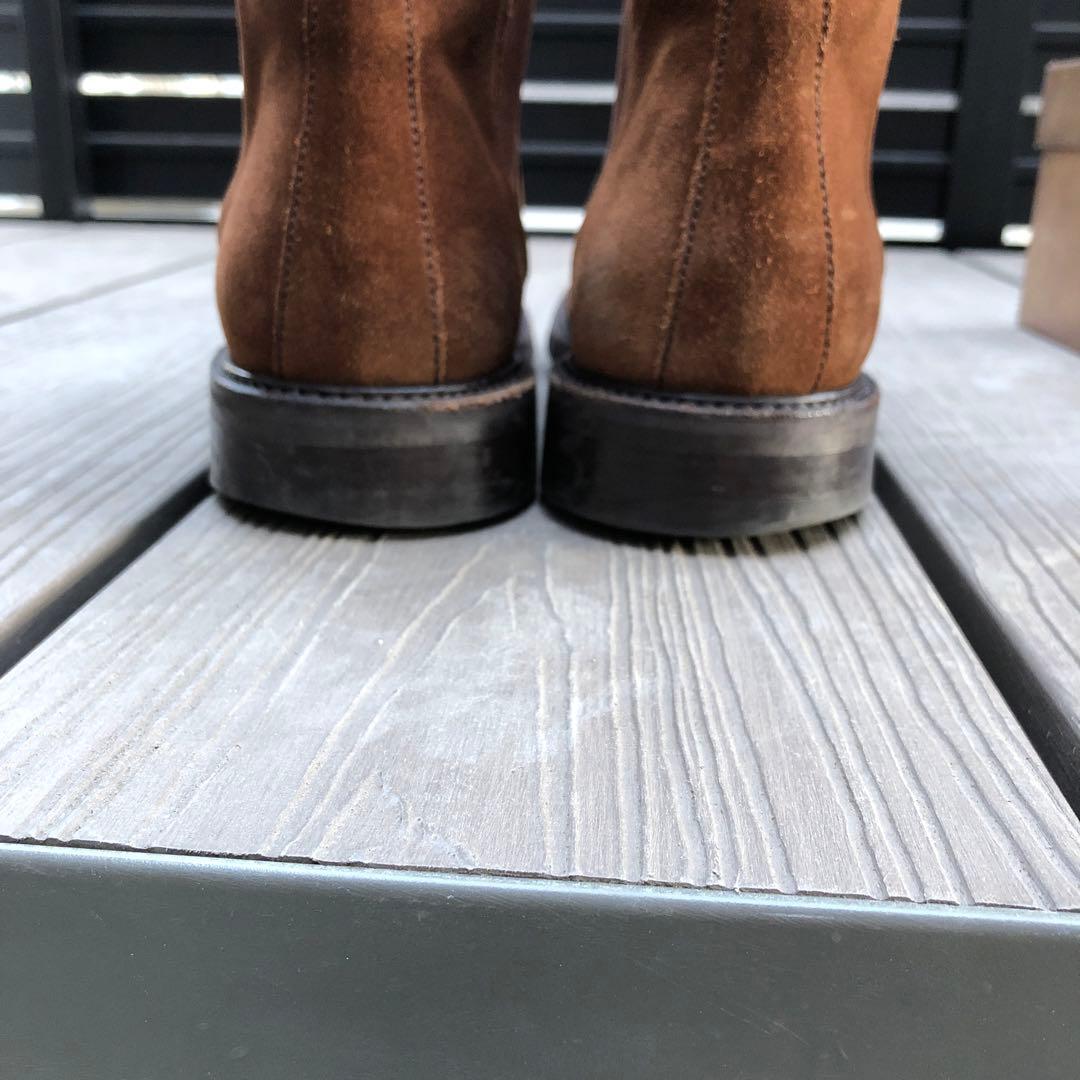 Berwick サイドゴアブーツ 27.0cm ブラウン