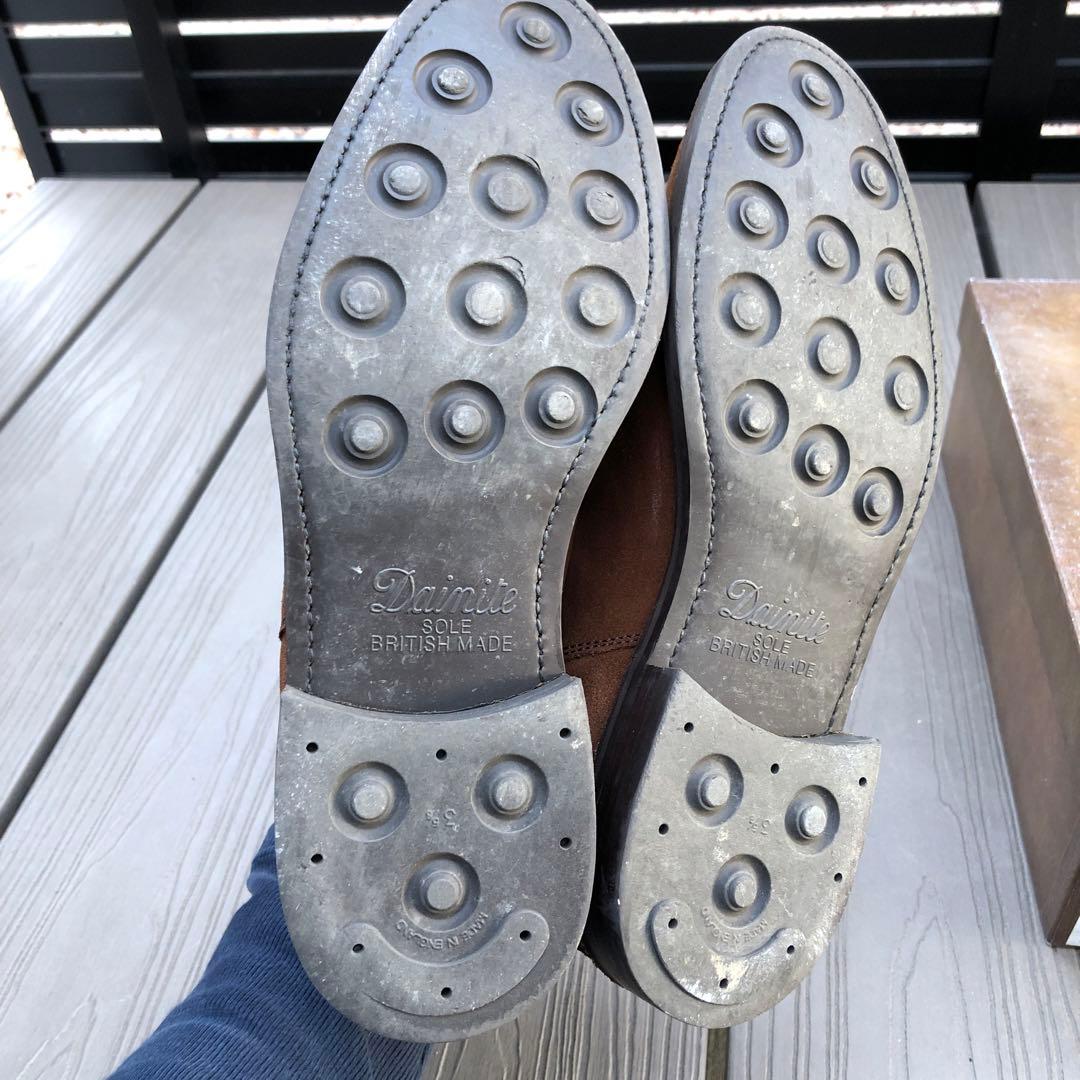 Berwick サイドゴアブーツ 27.0cm ブラウン