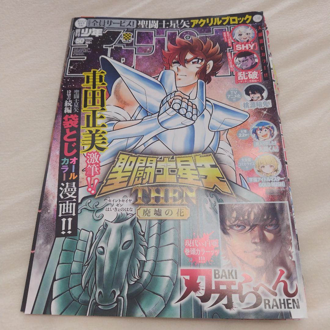 裁断済】聖闘士星矢 THEN 廃墟の花 全8ページ分 少年チャンピオン50号