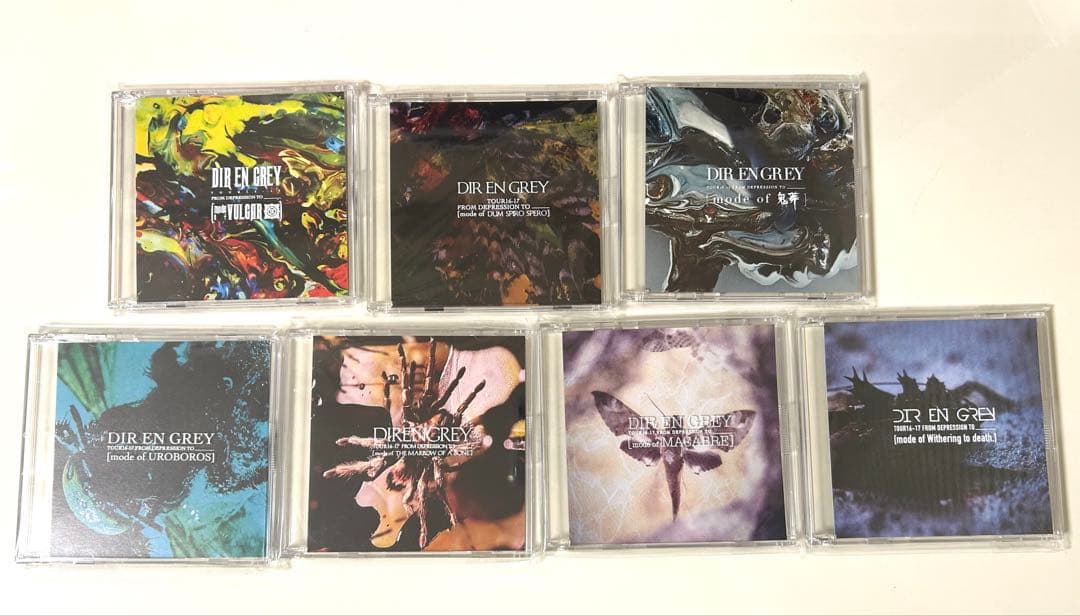DIR EN GREY mode of TOUR SE 8cmCD 7枚セット - メルカリ