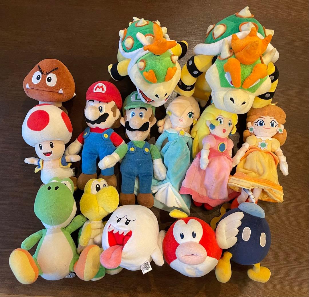 スーパーマリオぬいぐるみ まとめ売り - メルカリ