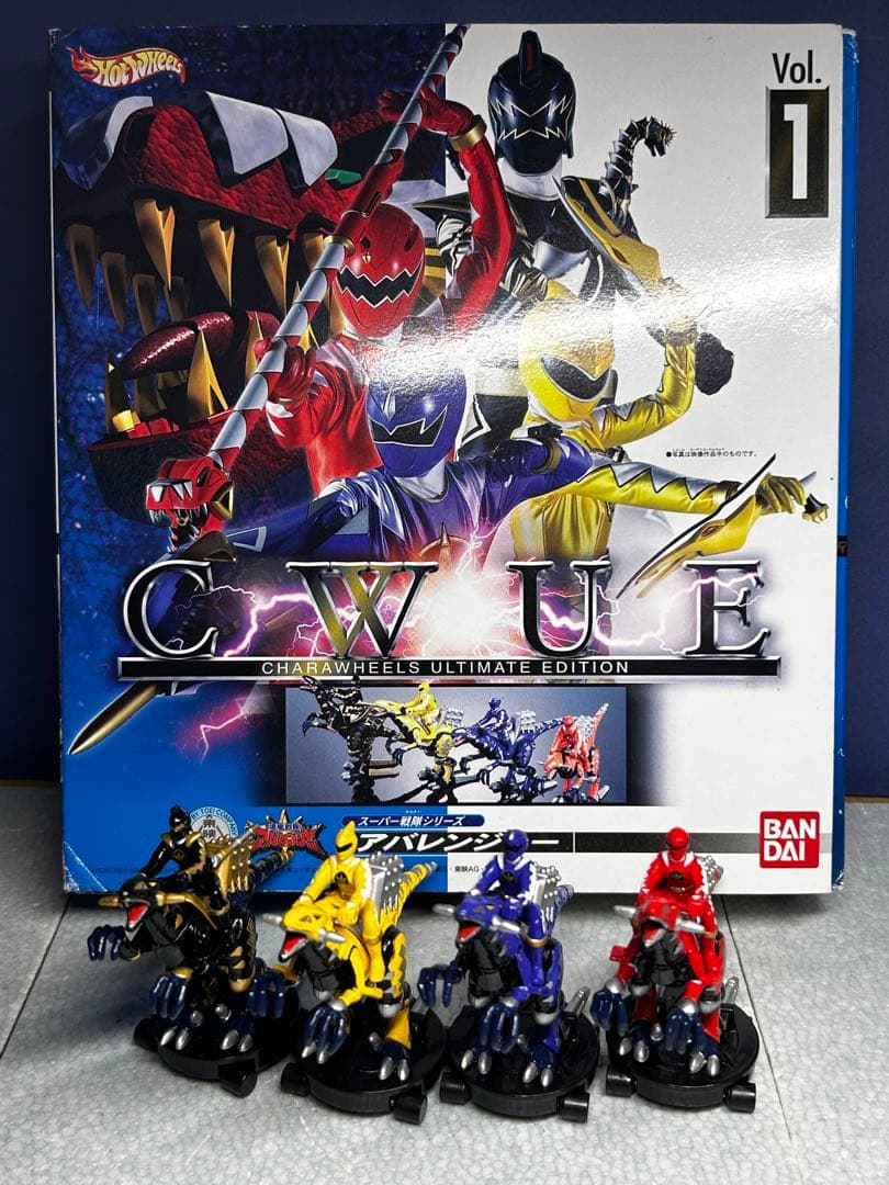 キャラウィールアルティメットエディション爆竜戦隊アバレンジャー8体セット キャラウィール アルティメットエディション ミニカー ｜ネット通販の