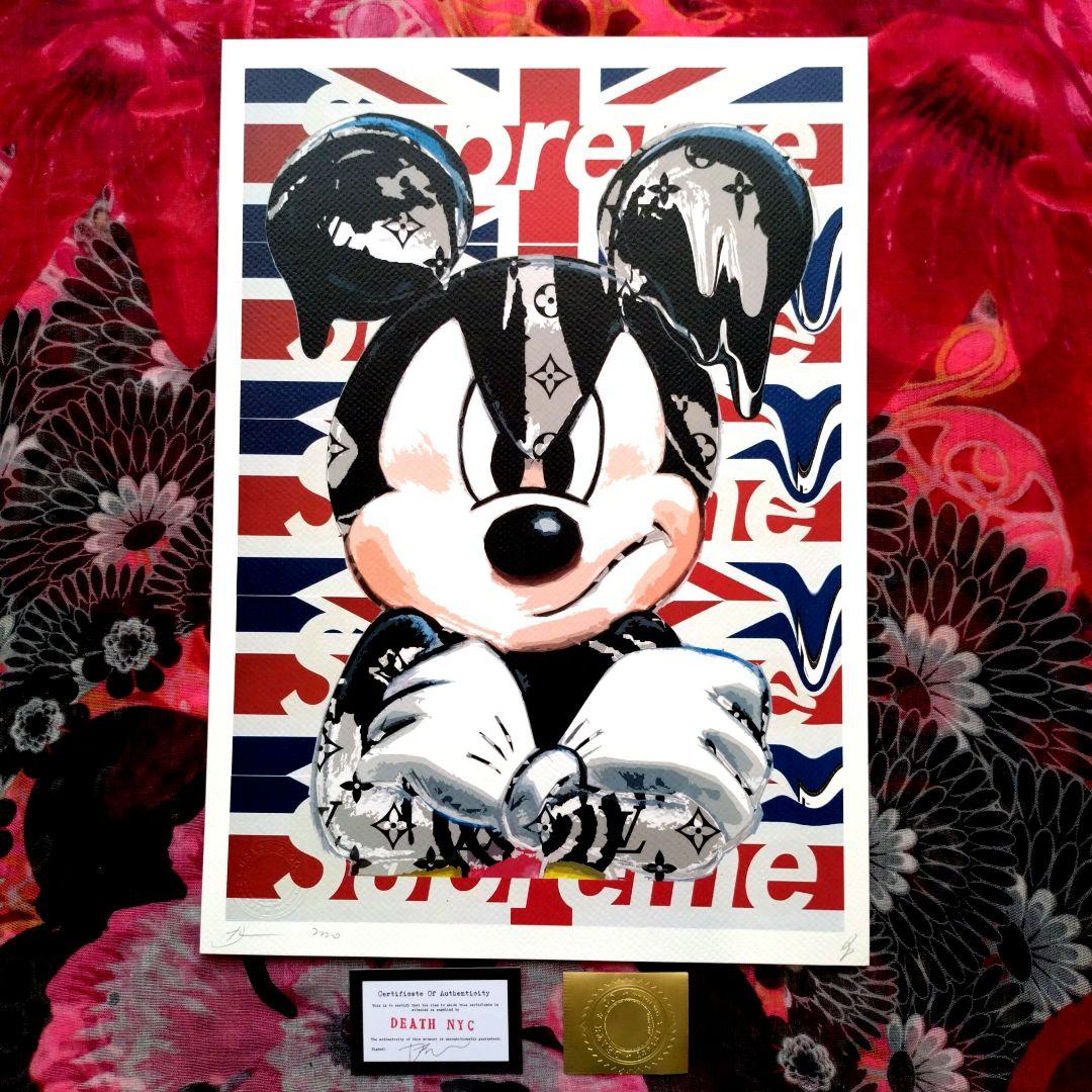 death nyc 世界限定100枚 ミッキーマウス ディズマランド スプリーム
