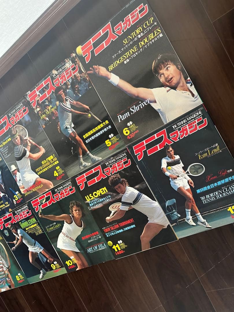 激レア！ テニスマガジン♪(1980年1月号〜12月号)12冊セット - メルカリ