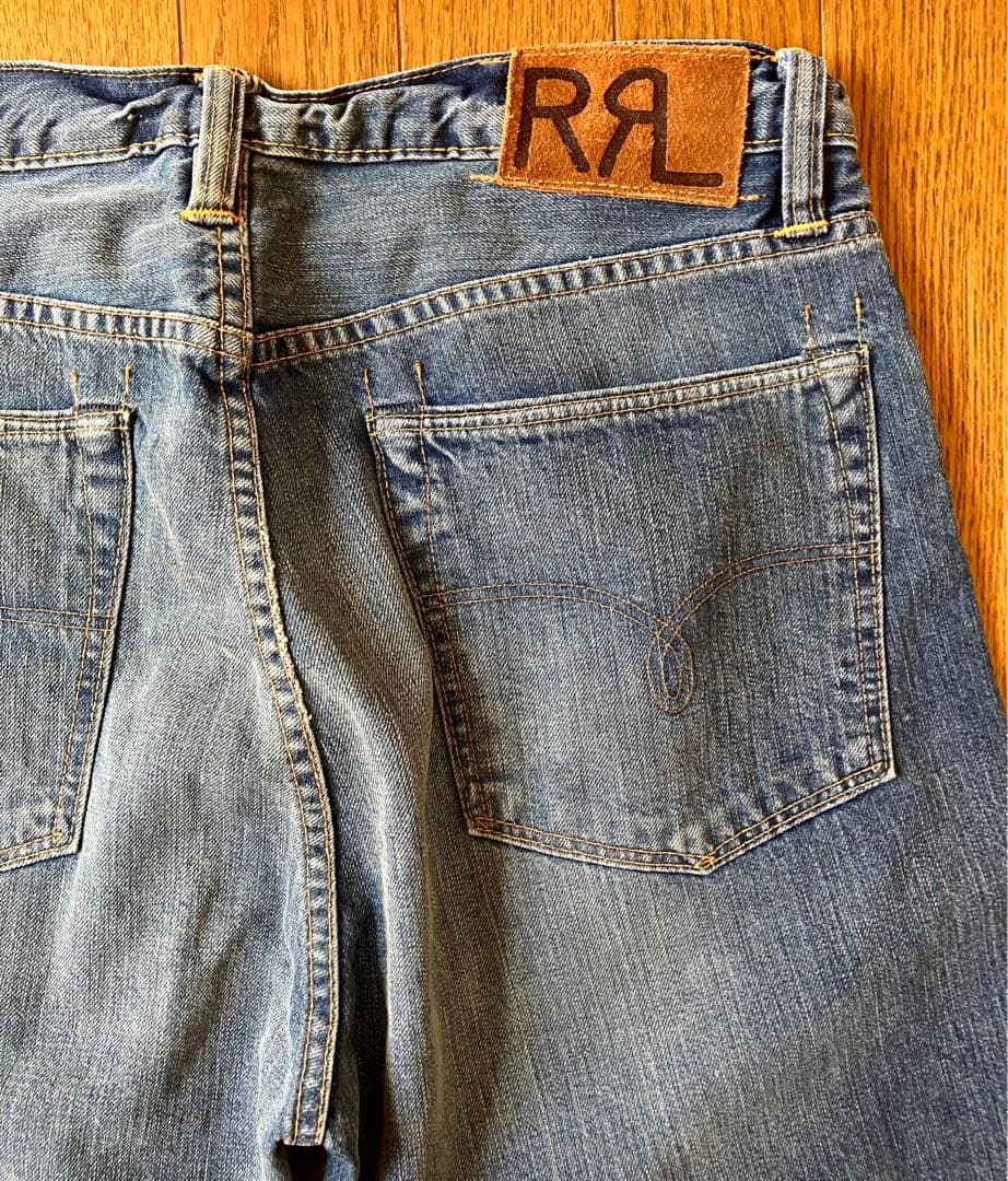 RRL ダブルアールエル made in USA ストレートデニム 33×32 - メルカリ