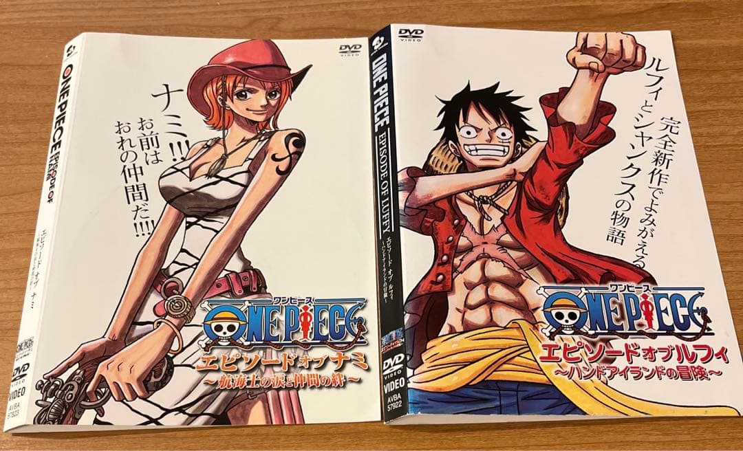 ONE PIECE ワンピース エピソード オブ ルフィ ナミ DVD セット - メルカリ