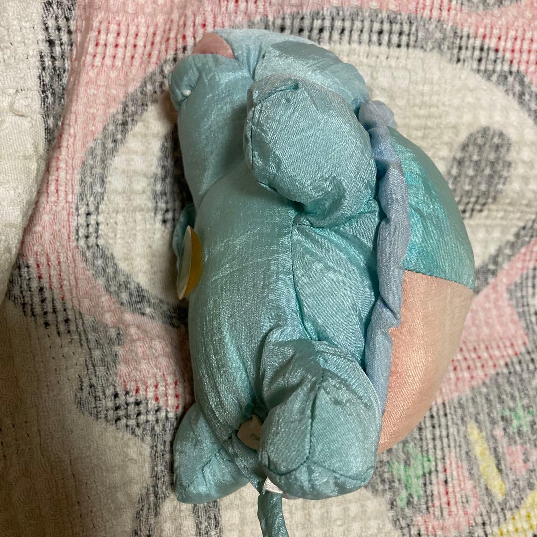 セキグチ フラッフィーバルーン カメ ぬいぐるみ 中古品 難あり品