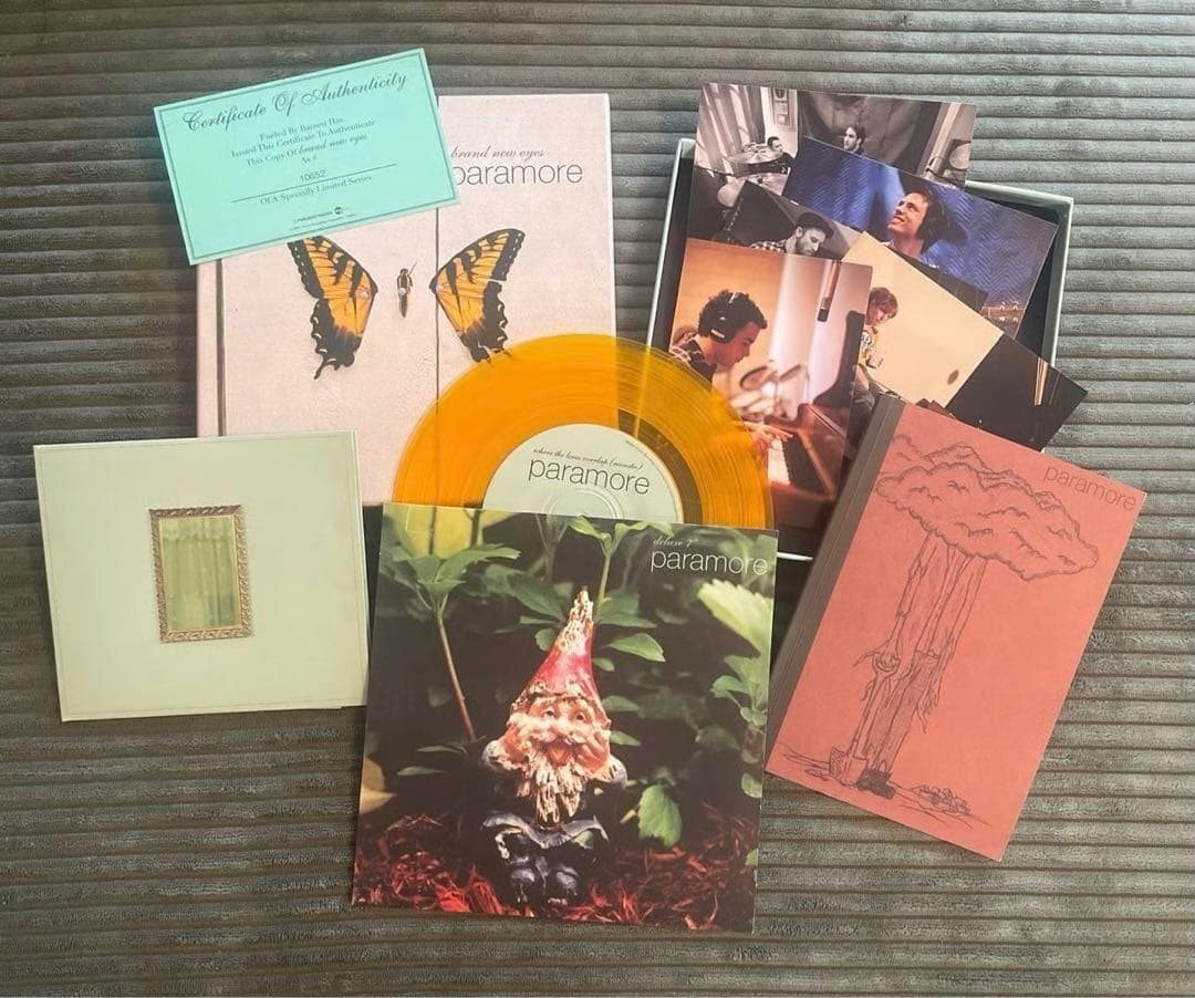 Paramore レコード セット brand new eyes