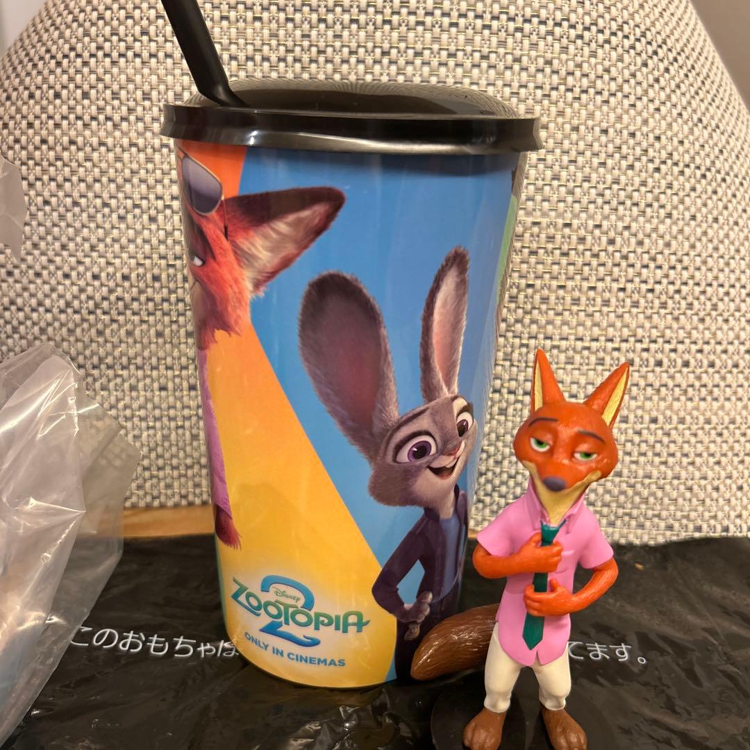 ズートピア2 ポップコーンカップ ドリンクカップ セット - メルカリ