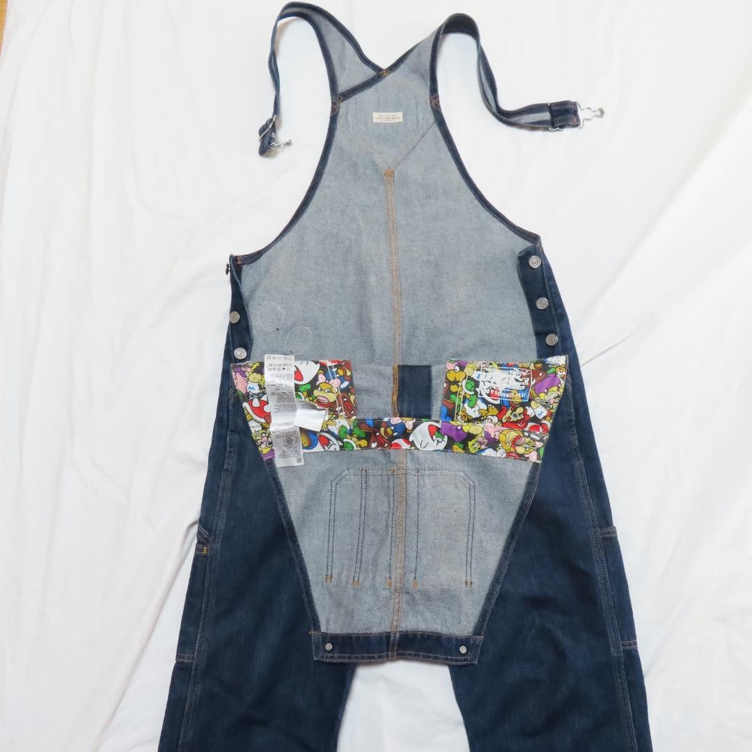 リーバイス スーパーマリオ コラボ オーバーオール S - メルカリ