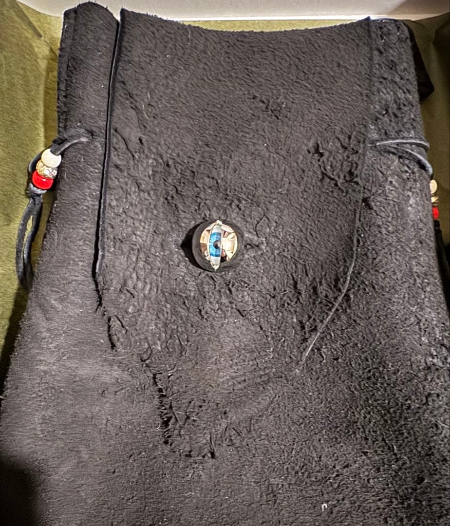 UNDERCOVER 25SS サードアイ スエードショルダーバッグ ポーチ