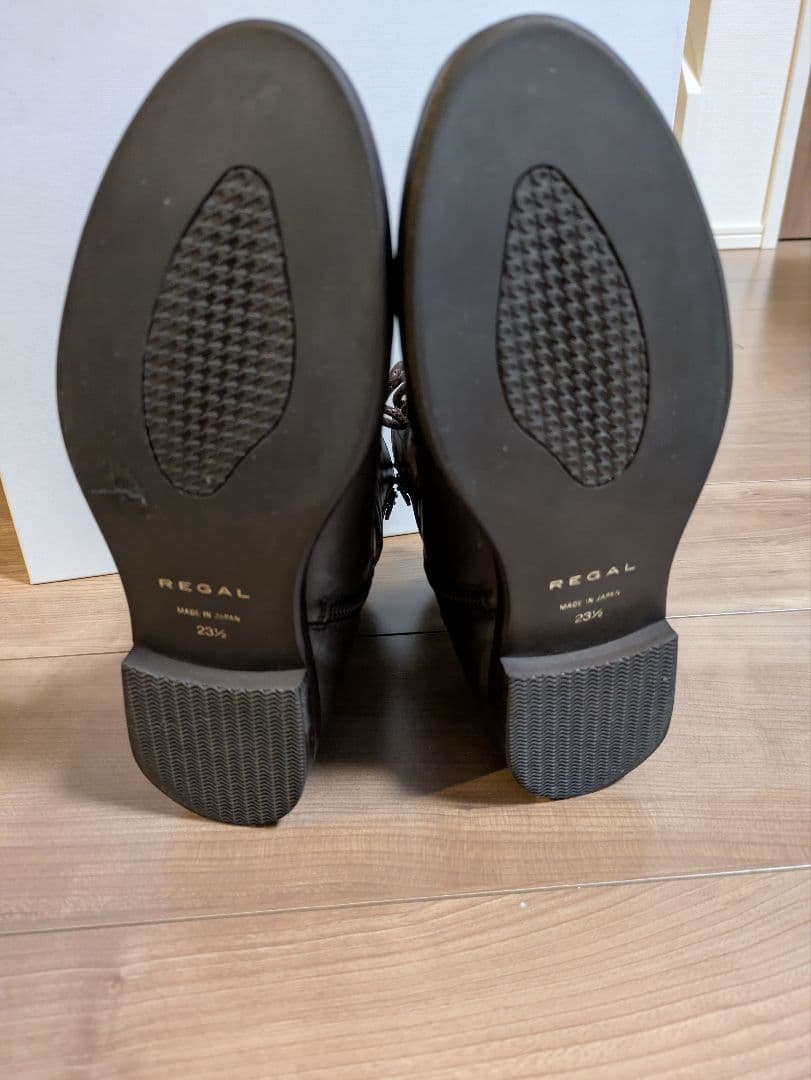 宝物様専用☆REGAL ダークブラウン レースアップ ショートブーツ 23.5