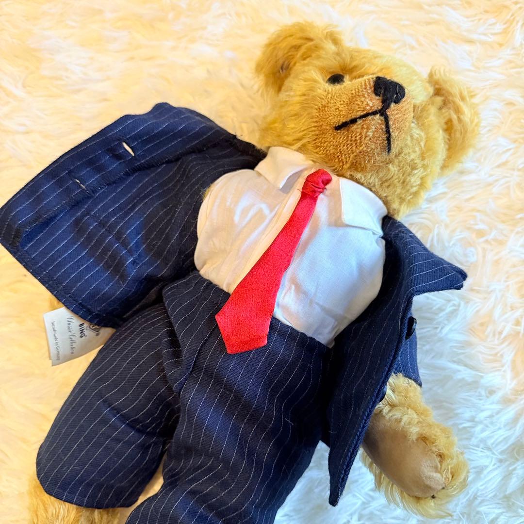 グッチ BING社 ドイツ製 ハンドメイド テディベア シリアルナンバー