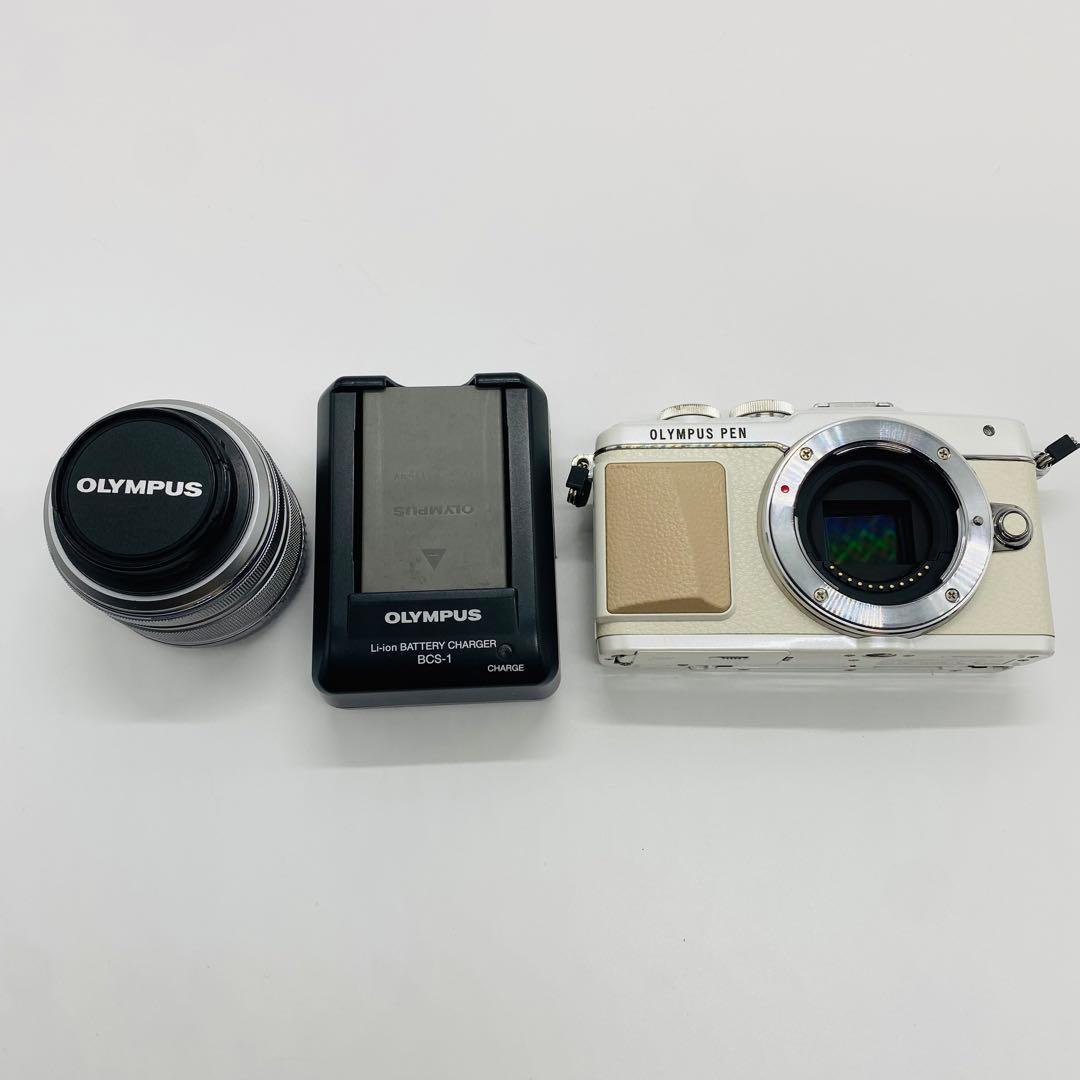 良品 Olympus PEN Lite E-PL7 lens14-42mm Amazon.com : Olympus PEN Lite E-PL7 (White) with 14-42mm F3.5-6.3