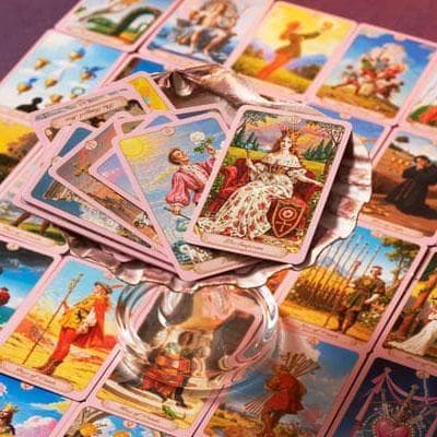 正規品タロットカード】上品なピンク縁✨優雅で幻想的✨ロマンチックな