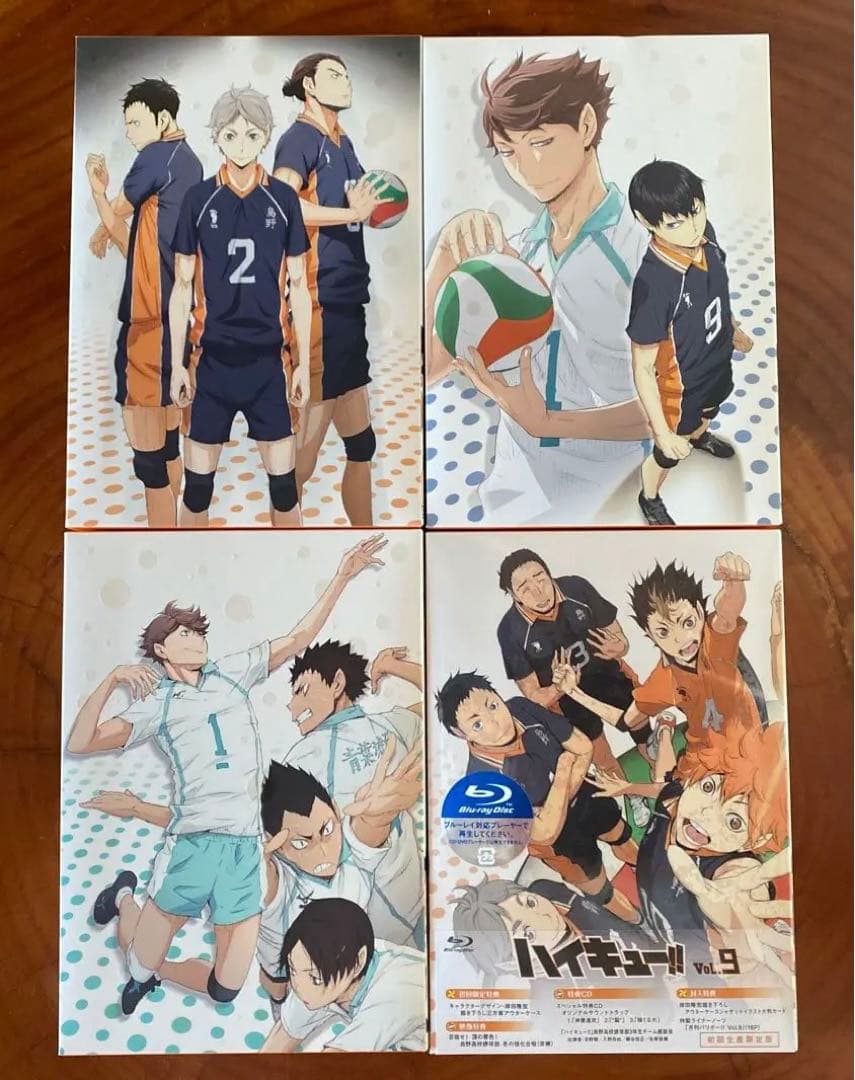 ハイキュー!! SEASON1 Blu-ray vol.1-9